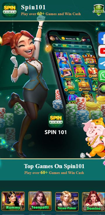 Spin 101 app banner