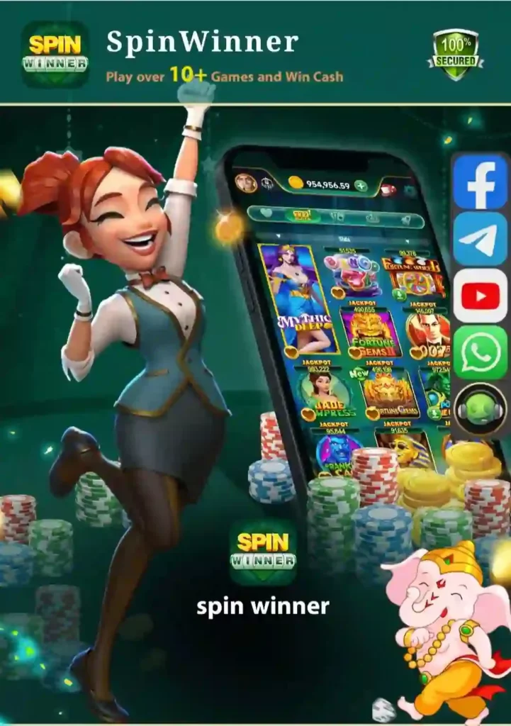 spin winner banner